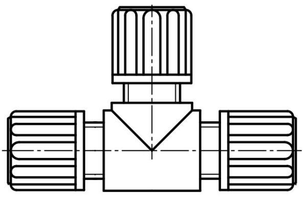 T-Schlauchverschraubung